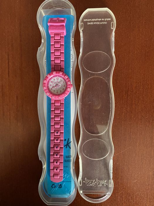 Relógio de menina rosa