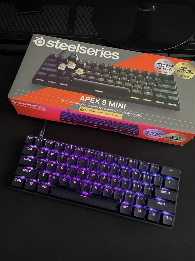Klawiatura mechaniczna steelseries apex 9 mini
