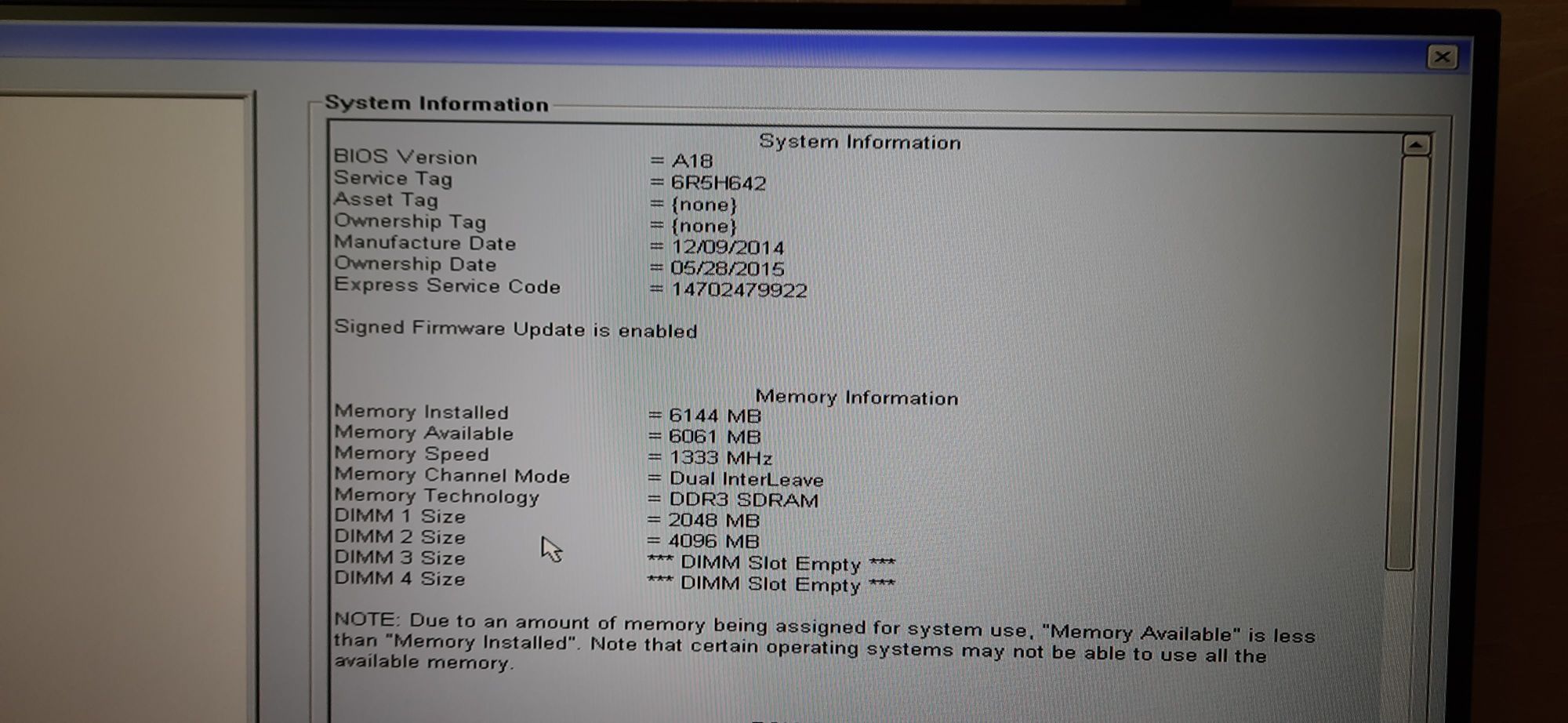 Komputer Dell plus monitor