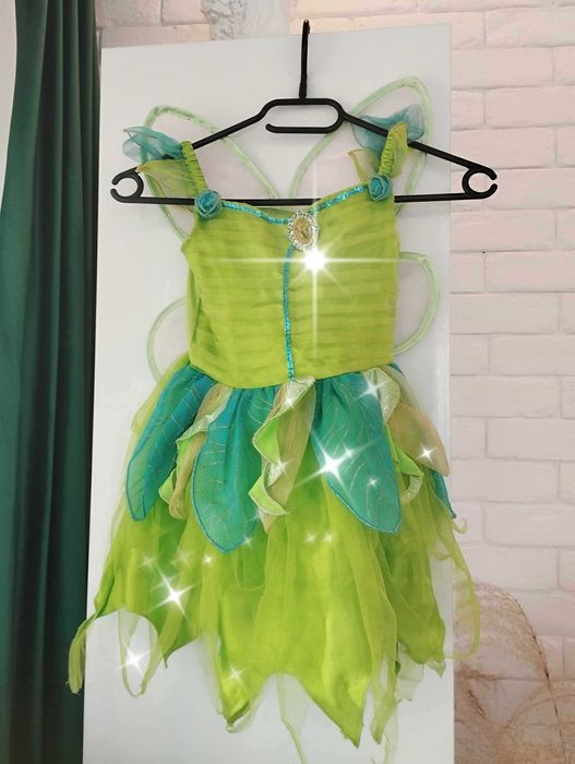 dzien wiosny disney stroj wrozka dzwoneczek r 104/110 skrzydla