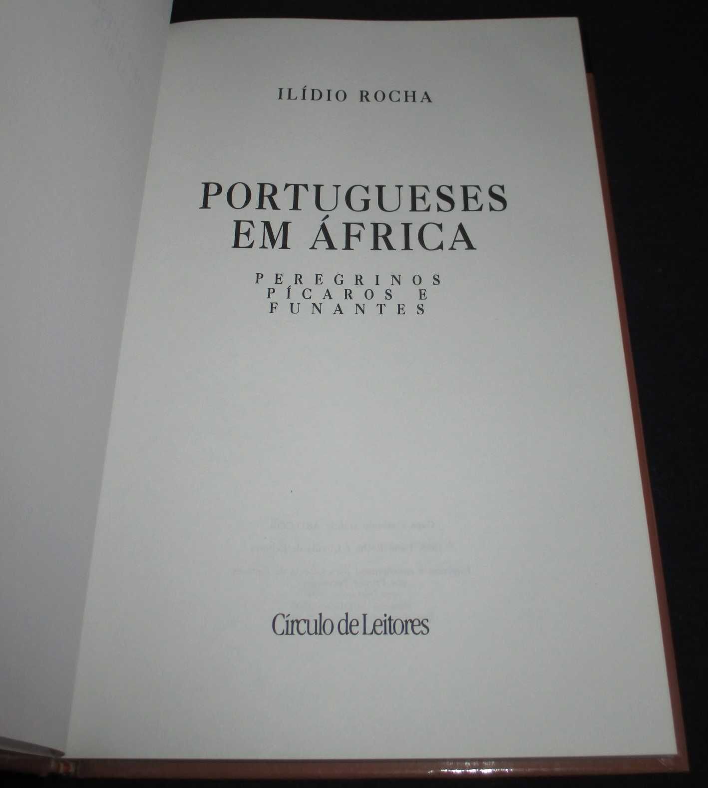 Livro Portugueses em África Ilídio Rocha