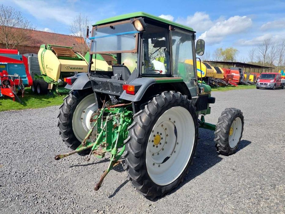 JOHN DEERE 1750, 4x4, 55 KM, 3-cyl, PEŁZAJĄCE oryginał, super stan