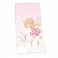 Ręcznik plażowy 75x150 Wróżka Little Fairy różowy