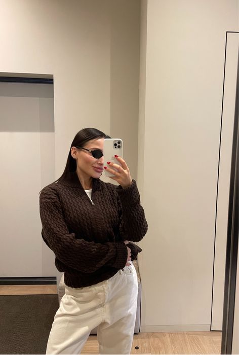 Люкс бренд кардиган M/L кашемір вовна loro cos