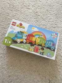 Новий конструктор lego duplo number train. Паровозик з цифрами