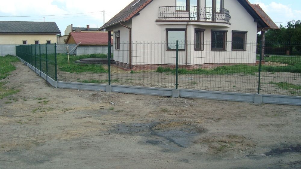 Panele ogrodzeniowe 3D, ogrodzenia frontowe, bramy, furtki ocynk/kolor