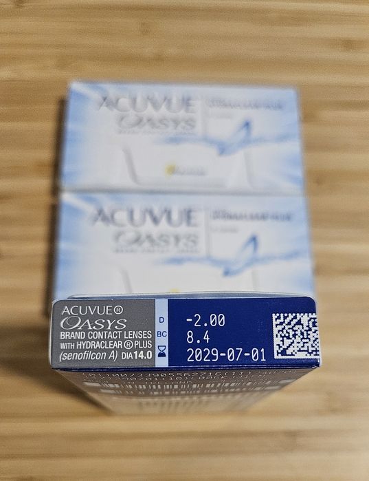 Lentes Contacto Acuvue Oasys (-2.0 ; 8.4 ; 14 dias)