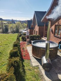 Domek z balią jacuzzi Bieszczady, Zawóz, Solina