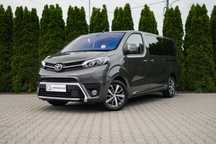 Toyota Proace Verso Long, VIP, 177KM, Salon PL, I Wł, Bezwypadkowy, Masaż, Panorama, FV23%