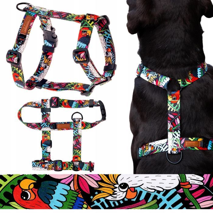 szelki guard antyucieczkowe dla dużego psa labradora l 25 mm  tropical