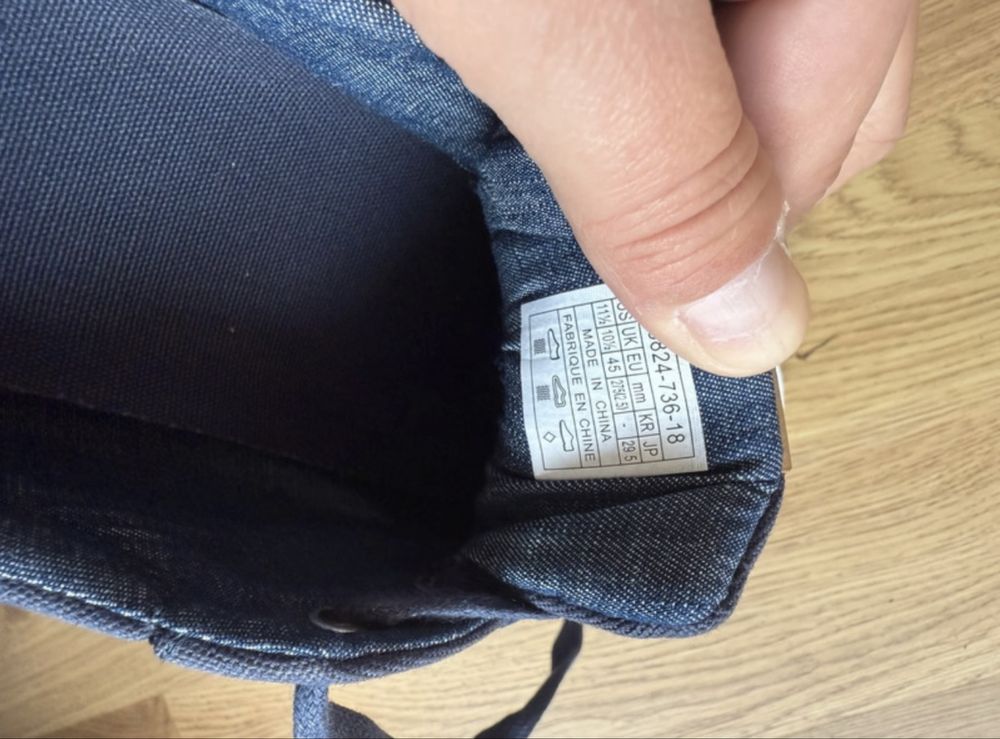 Sapatilhas Levis Azul