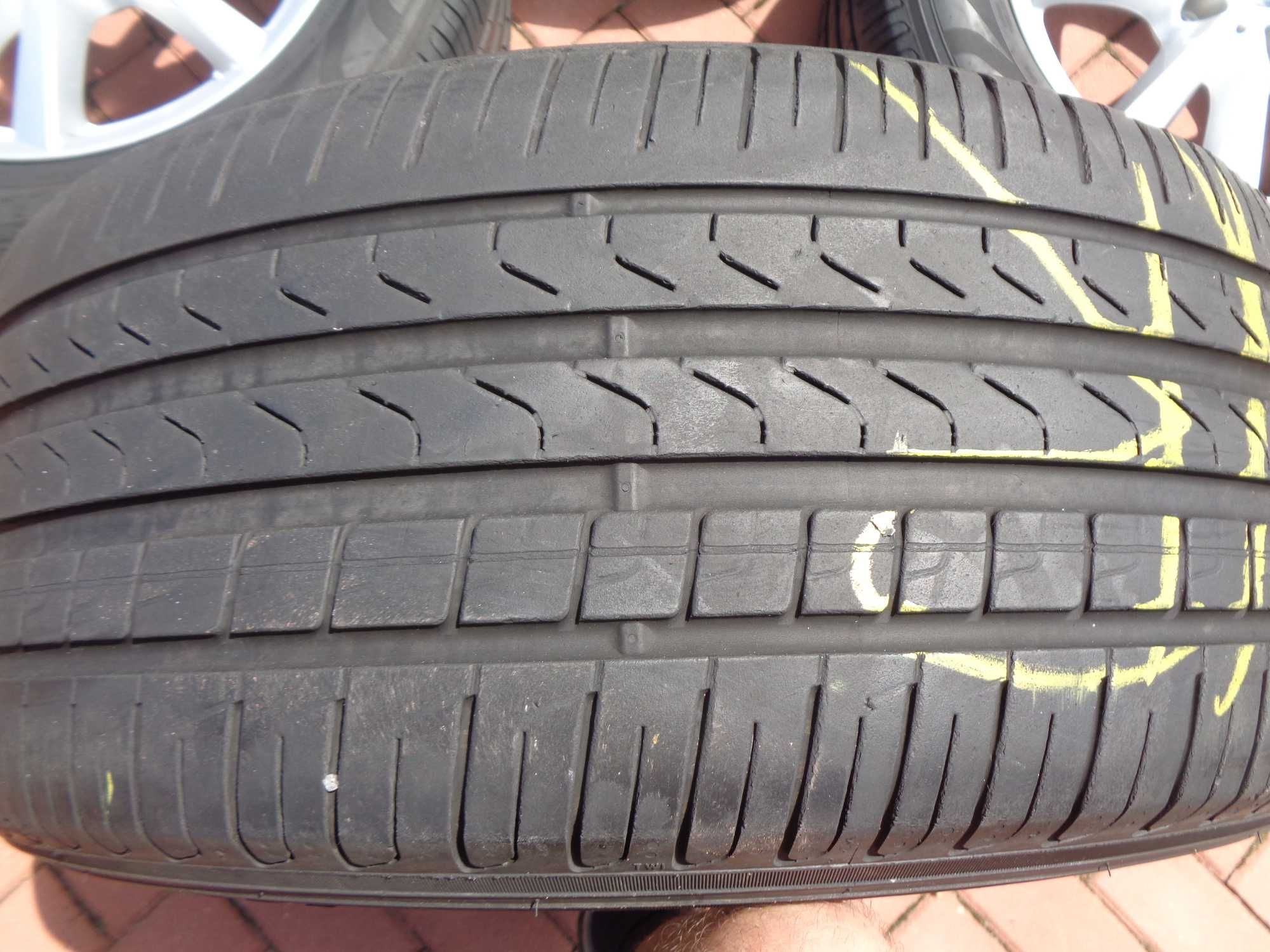Alufelgi 18 BMW X5 F15 E70 z oponami Pirelli Run Flat czujniki BDB