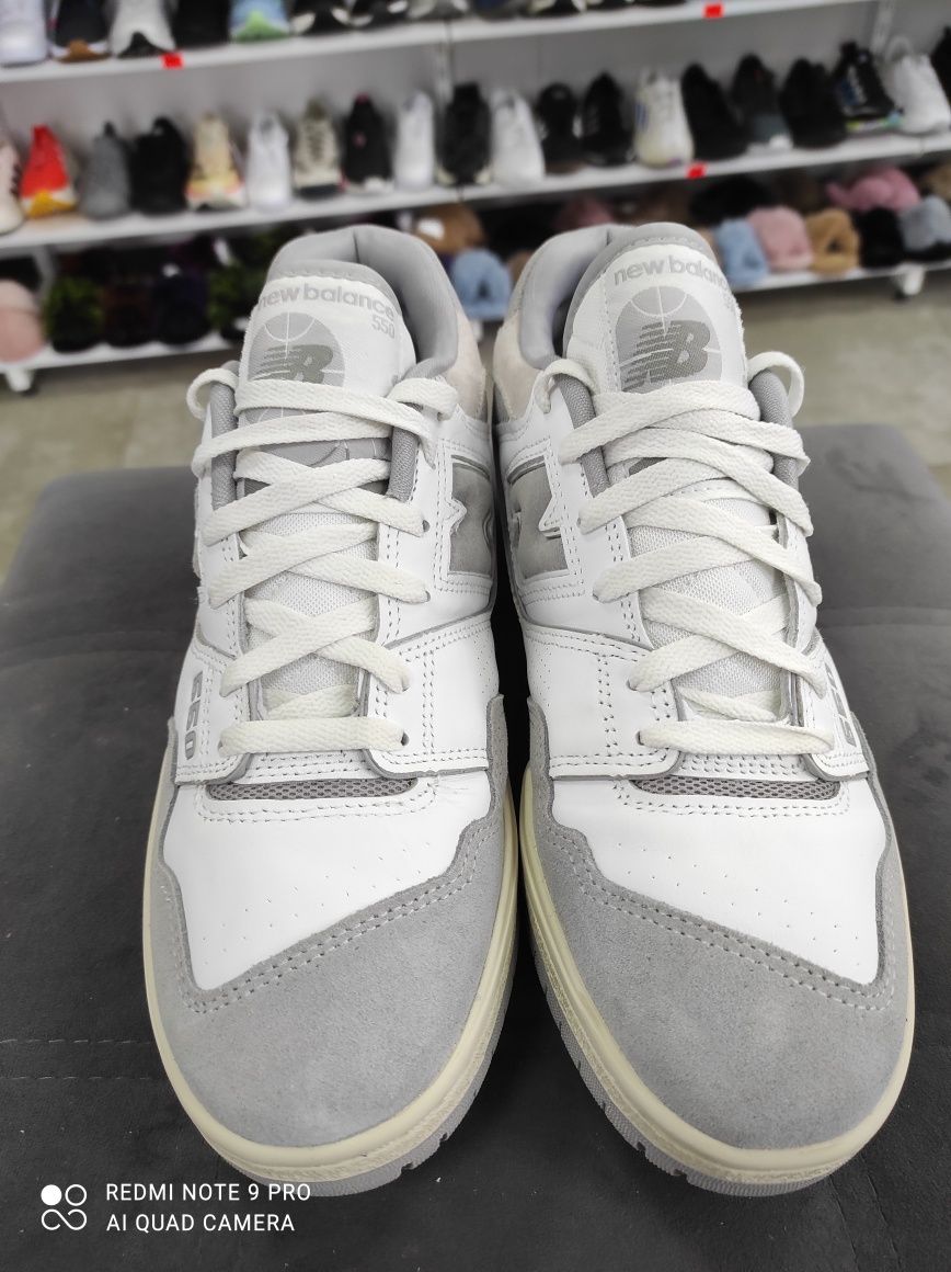 ОРИГІНАЛ 100% Кросівки New Balance 550 White/Grey BB550NEA 44
