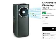 Мобільний кондиціонер 11500 БТЕ Klarstein Kraftwerk Eco Smart 11