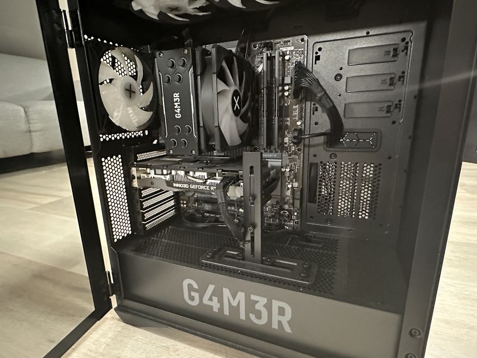 Komputer G4M3R HERO gaming pc /rtx2060/i5-12400F/16GB ram/SSD 1TB