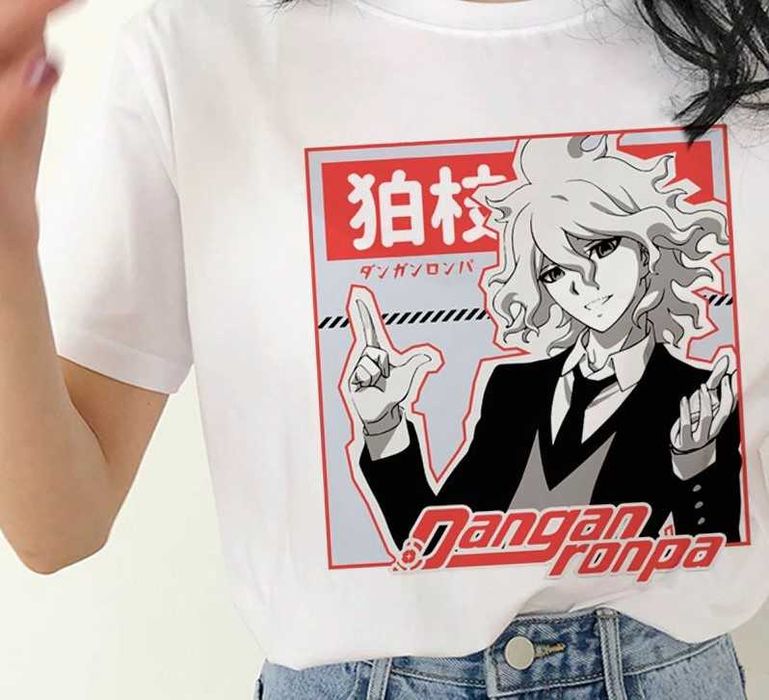 T-shirt Danganronpa koszulka anime Nowa Rozmiar L