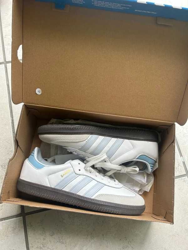 Adidas Samba OG Halo Blue White 39