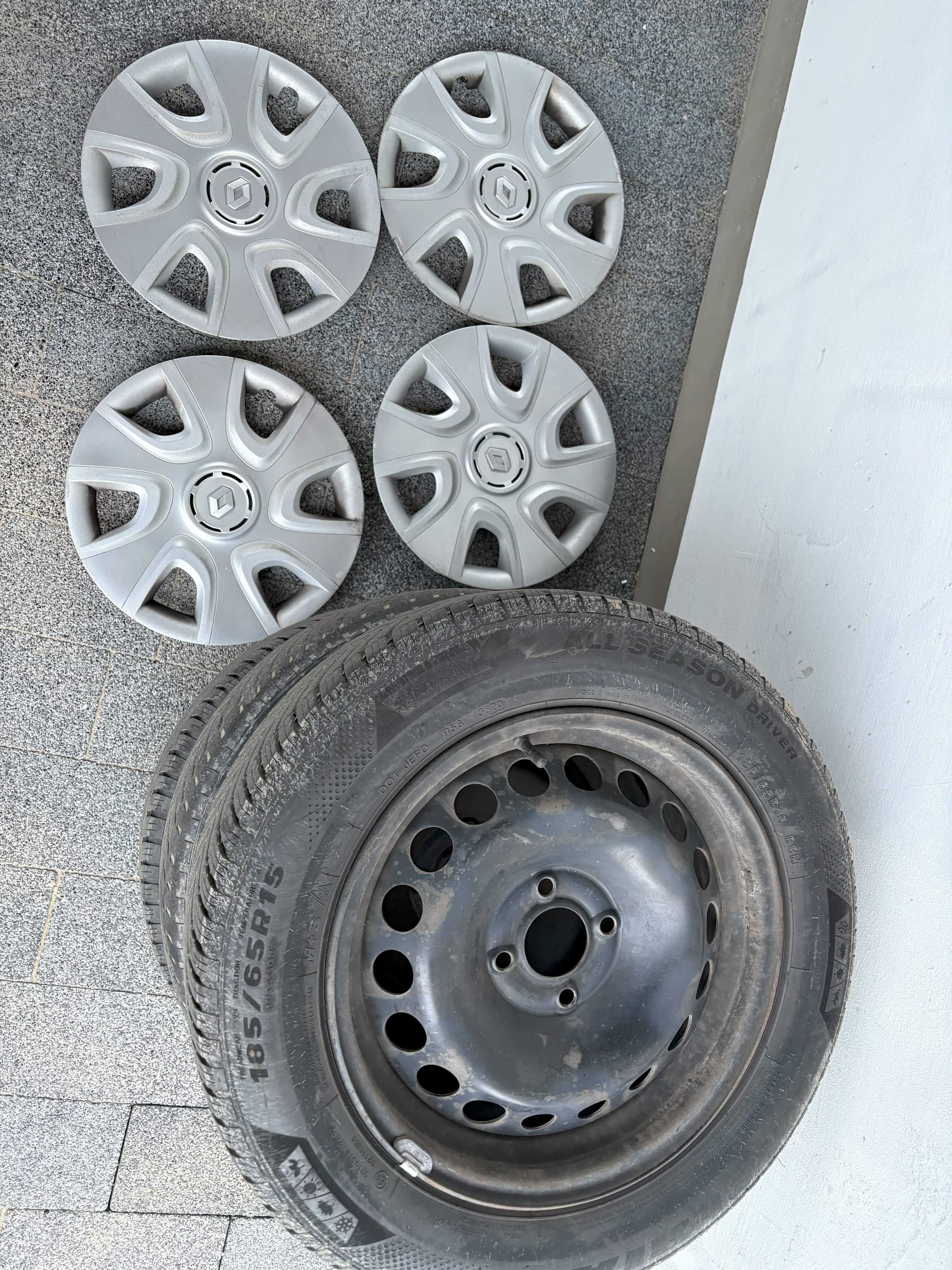 Koła, felgii Renault Clio IV 4, 15' ET40, opony całoroczne 185/65/r15