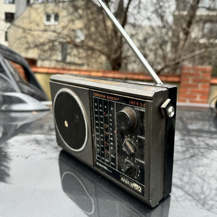 Radio unitra ania r612 stare prl vintage