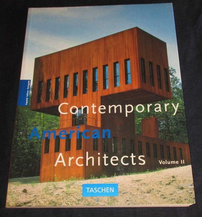 Livro Contemporary American Architects II Philip Jodidio Taschen