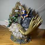 Meruem vs Netero figurka z żywicy Hunter x Hunter