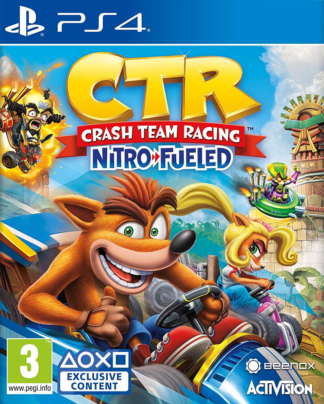 Gra CTR Crash Team Racing Nitro Fueled ENG (PS4)