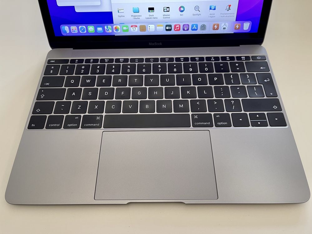 MacBook 12” 2016 Core m5 1.2 GHz 8 GB RAM 512 SSD Space Grey komplet