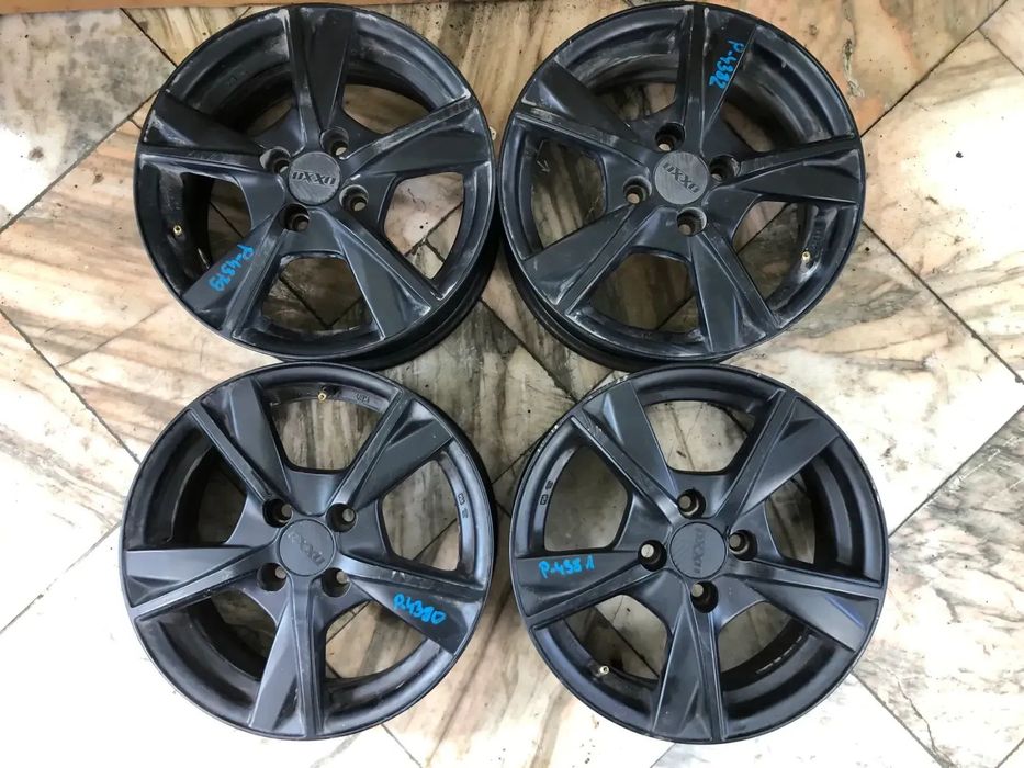 Felgi Aluminiowe Alufelgi R15 4x100 57,1 ET 45- Komplet -Audi Vw Seat- Gwarancja Wysyłka Montaż