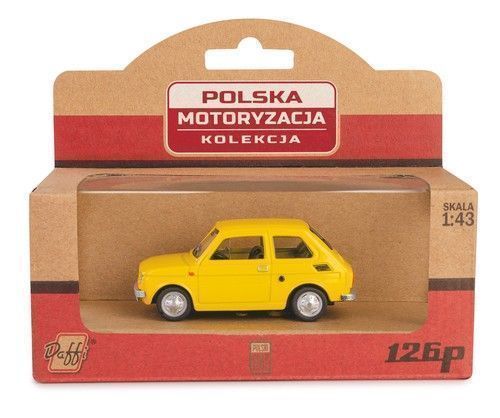 Prl Fiat 126P Żółty