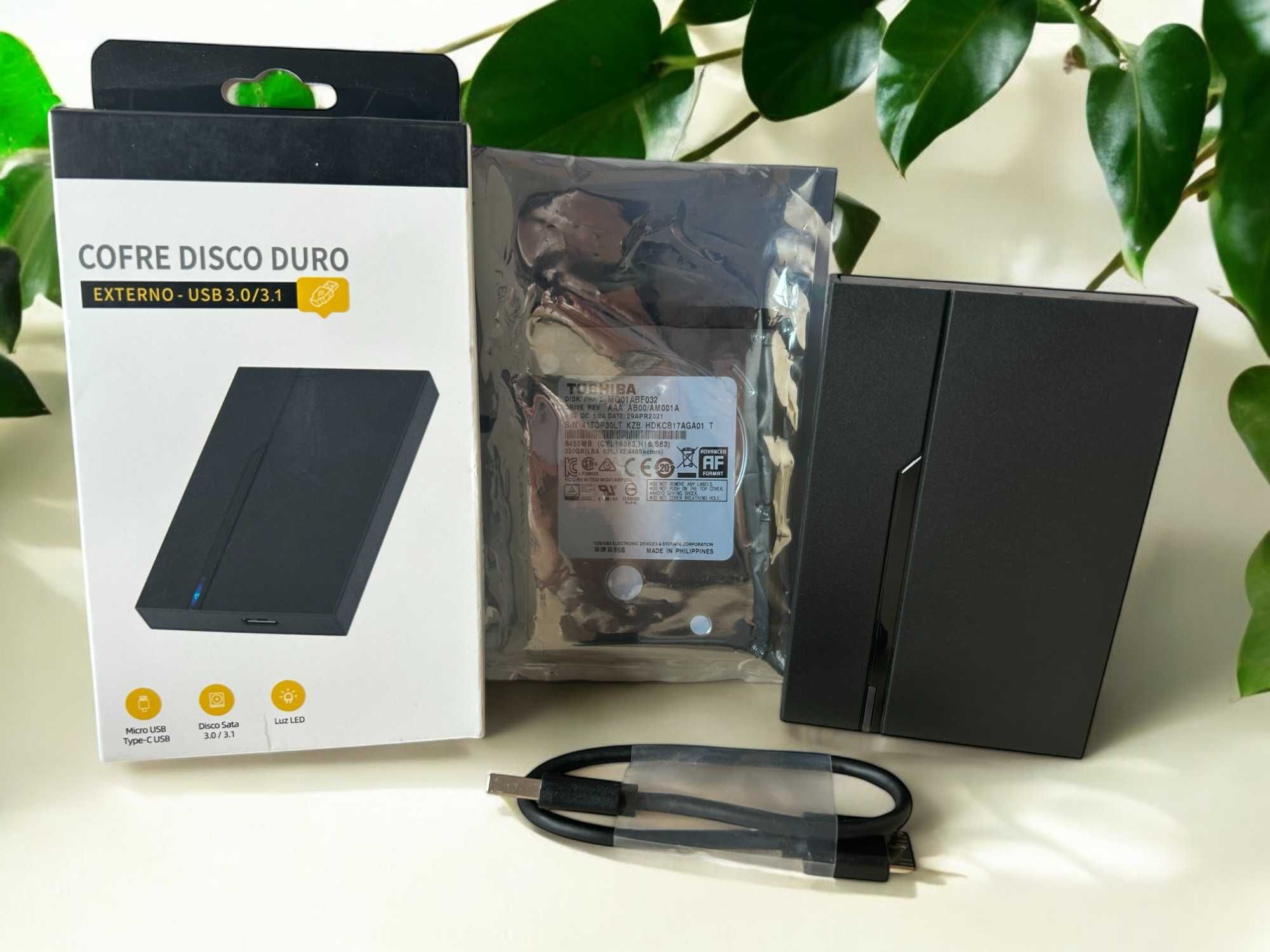 ХИТ! Внешний жесткий диск SSD/HDD USB 3.0 500GB/1TB Гарантия!