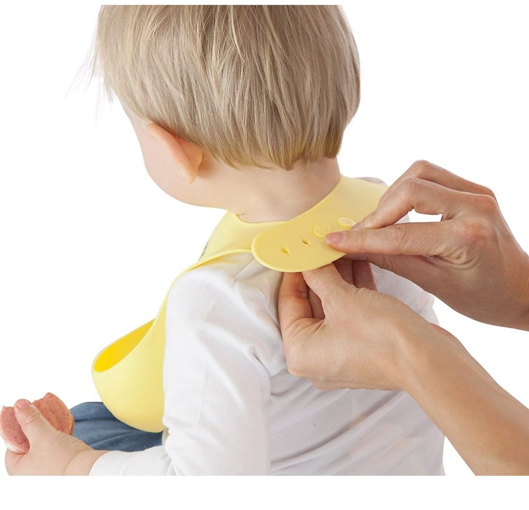 Kiddo Feedo silikonowych śliniaków dla niemowląt i małych dzieci