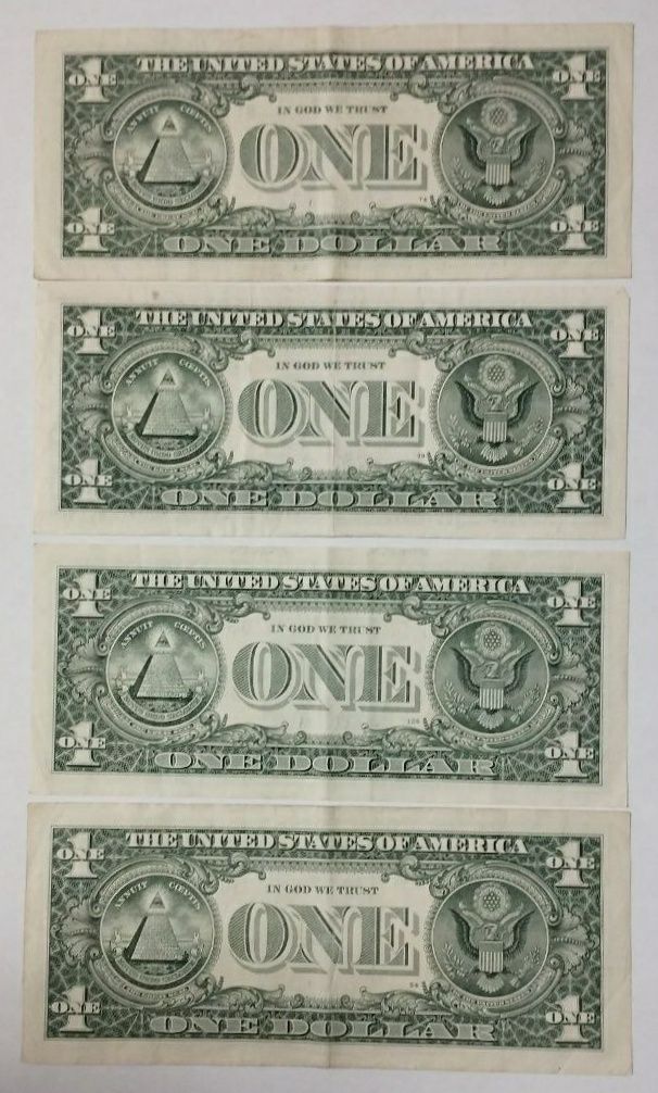 1 доллар США Нью Йорк, Кливленд, Канзас сити, Даллас