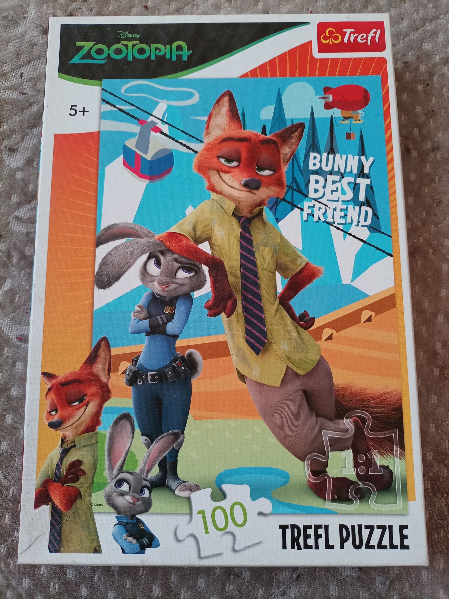 Sprzedam puzzle ZOOTOPIA