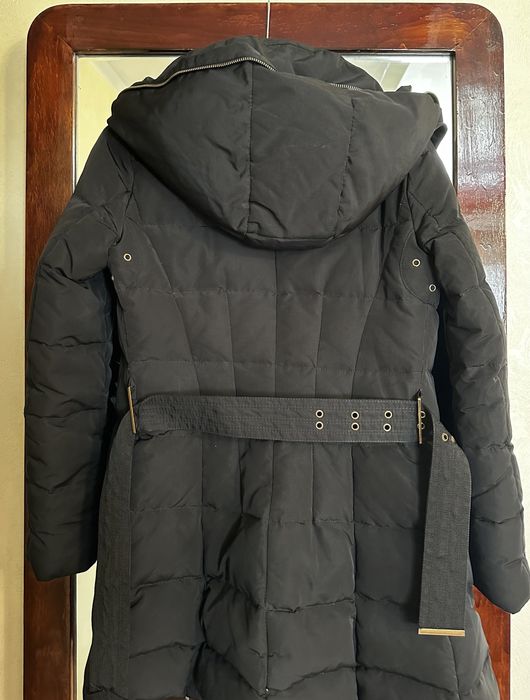 Женская куртка черного цвета ZARA Размер S