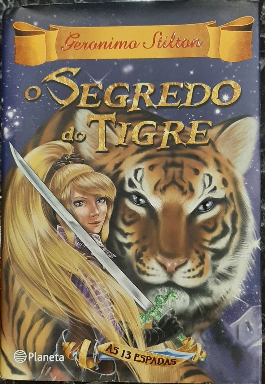 Livro. O Segredo de tigre