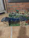 Cenário militar brinquedo