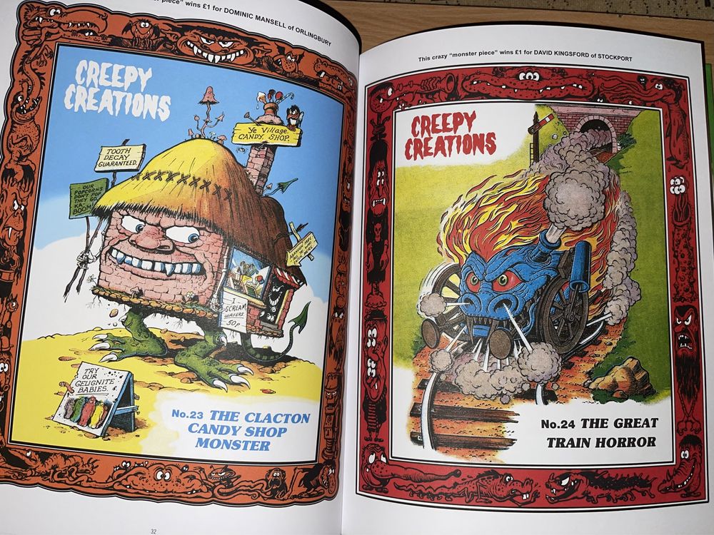 Комікс Creepy Creations Ken Reid’s