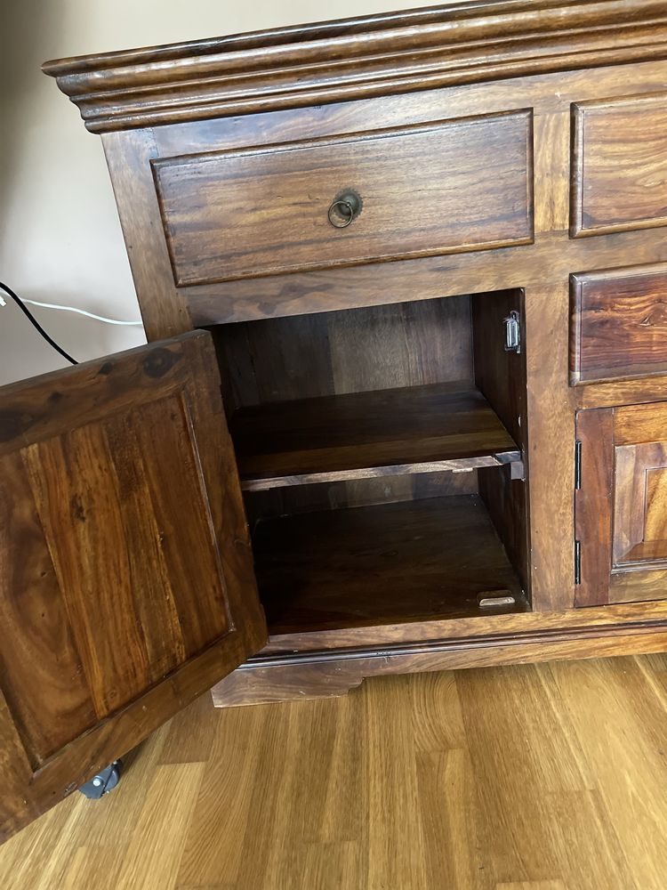 Komoda kolonialna z palisandru 150 cm