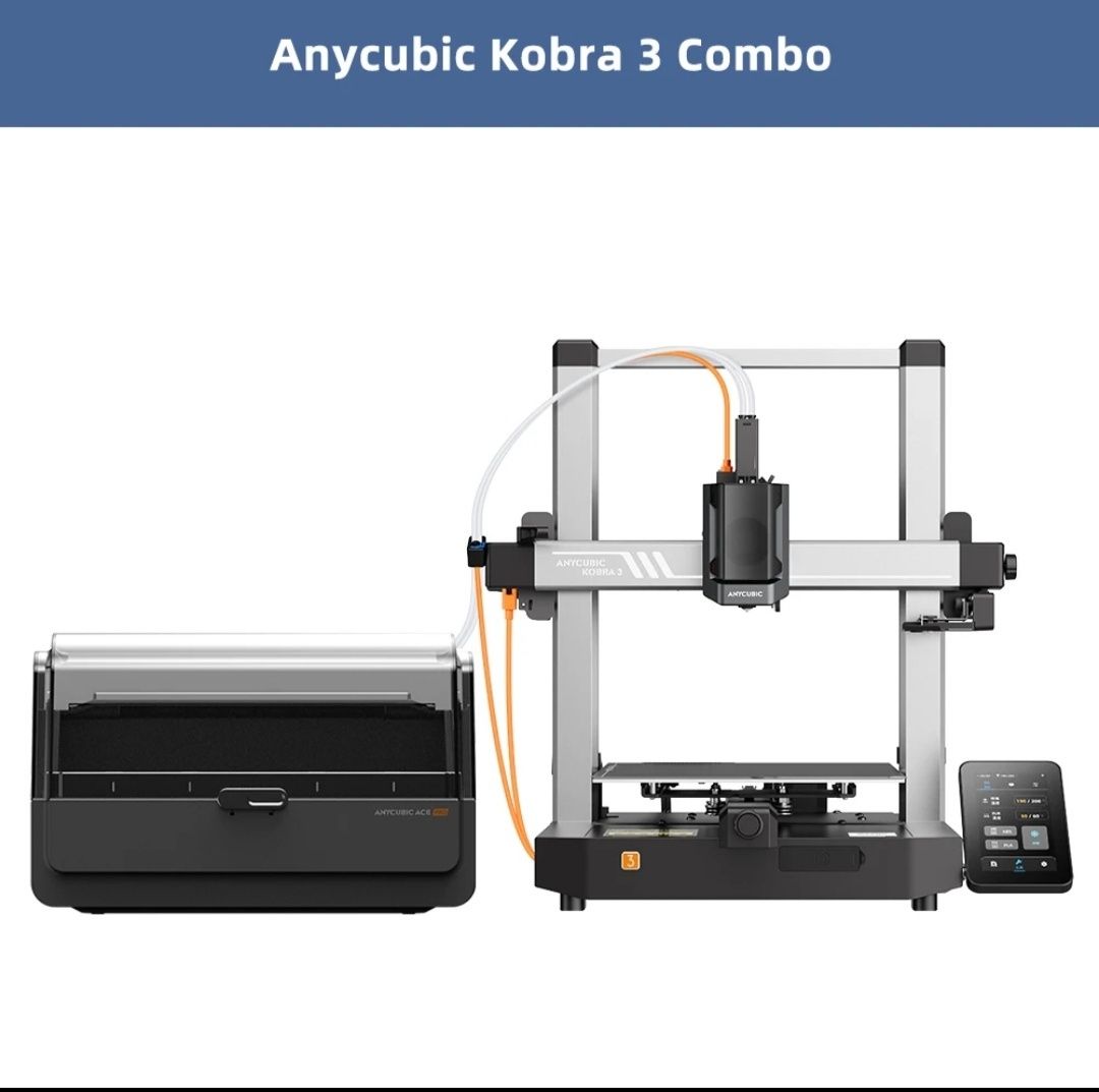 3D принтер Anycubic Kobra 3 Combo