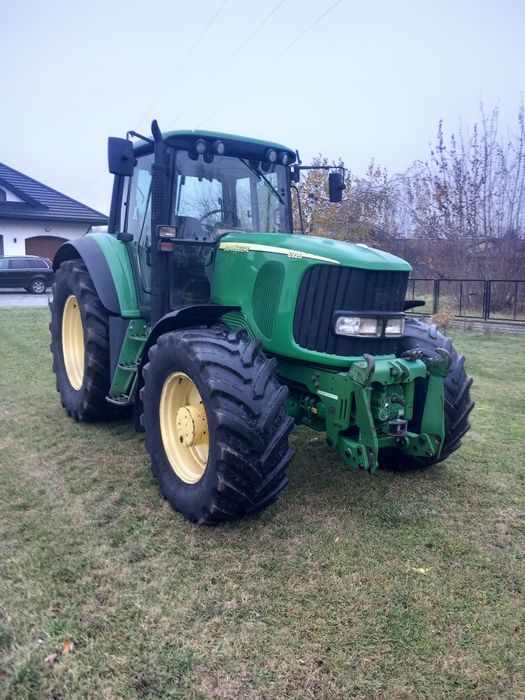 John Deere 6920 z tuzem wałkiem pneumtyką 1 i 2 obwodową brutto