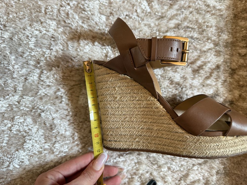 Sandały koturny na koturnie espadryle Michael kors 8.5M