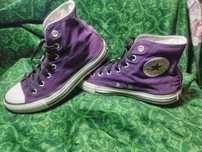 Trampki CONVERSE fioletowe 37,5 38