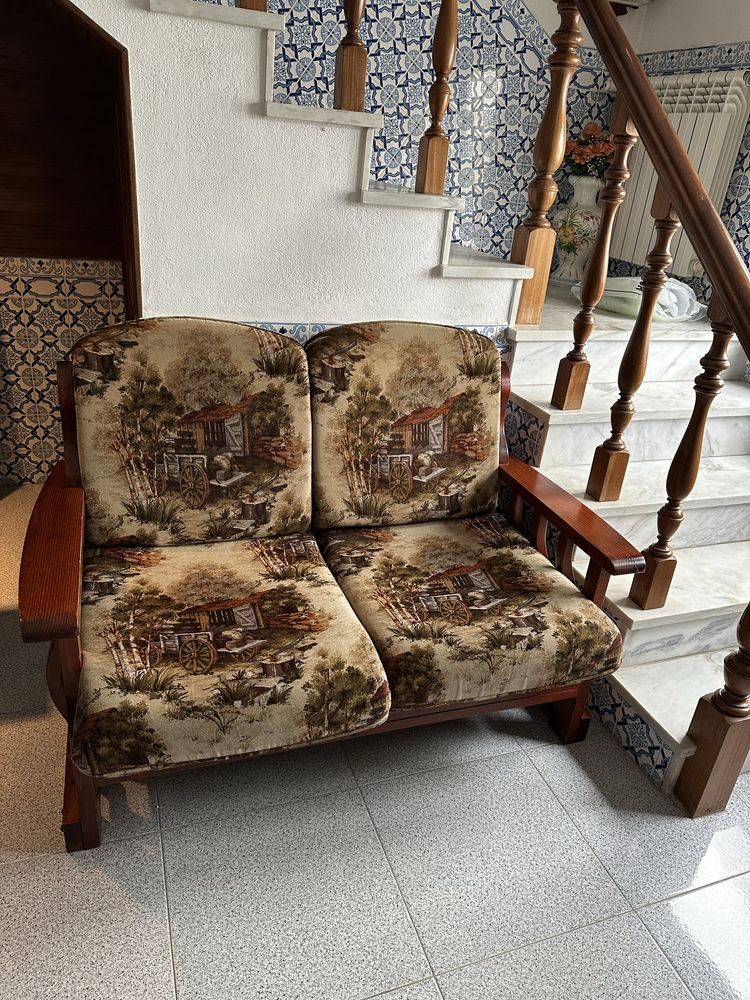 Conjunto de sofás estilo americano (countryside)