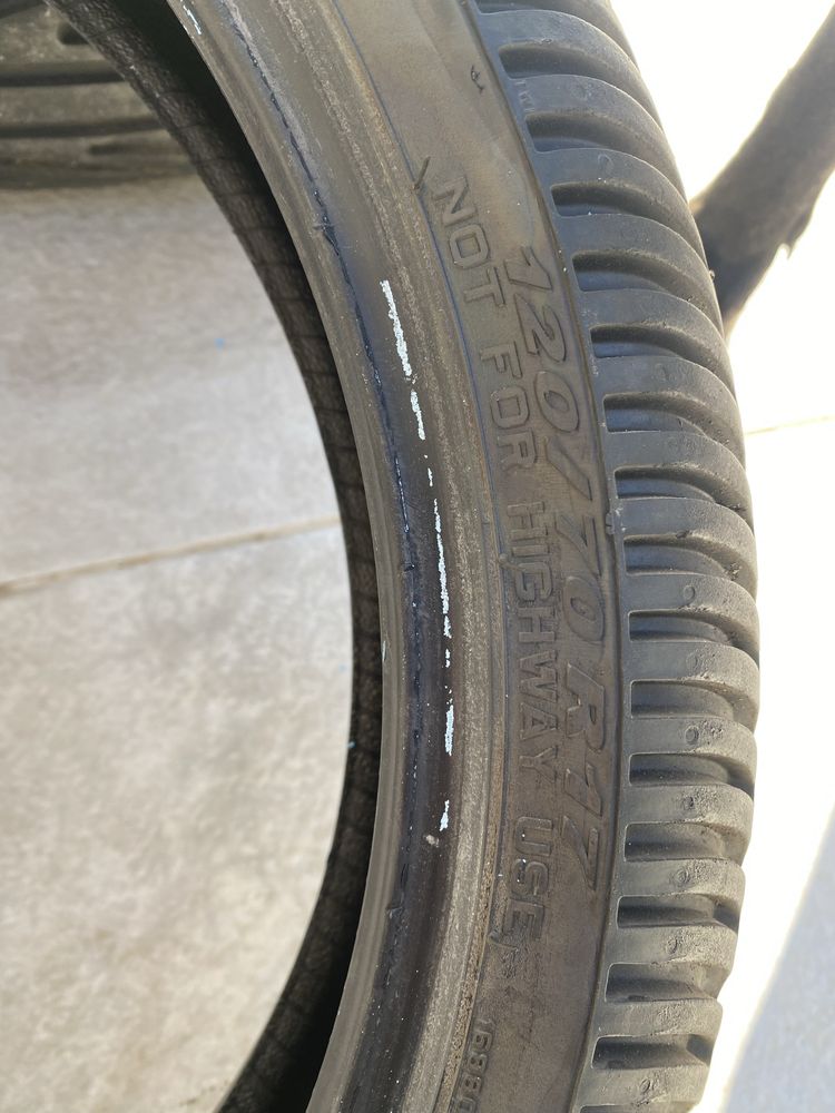 NOVOS! Conjunto Pneus Pirelli Diablo Rain!