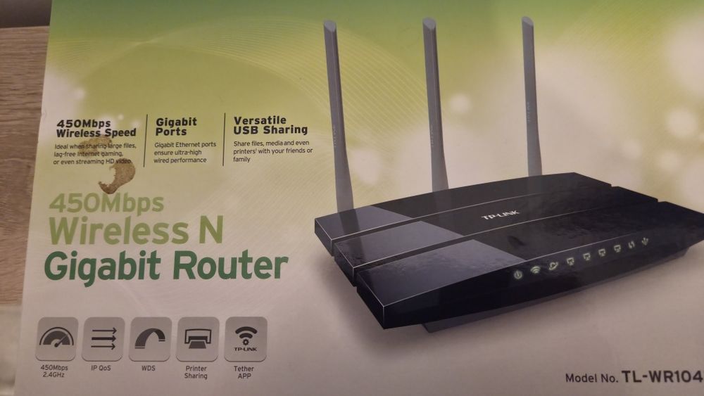 Ruter Wifi TP-Link Gigabit 450Mbps