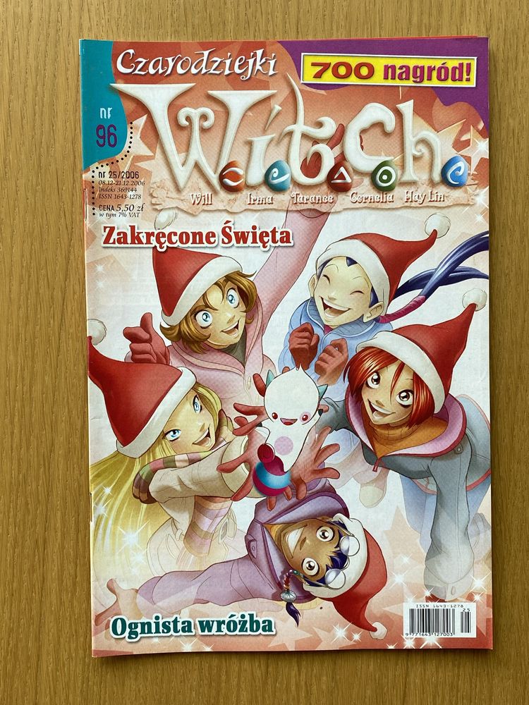 W.I.T.C.H. komiks, czasopismo, gazeta - nr 96