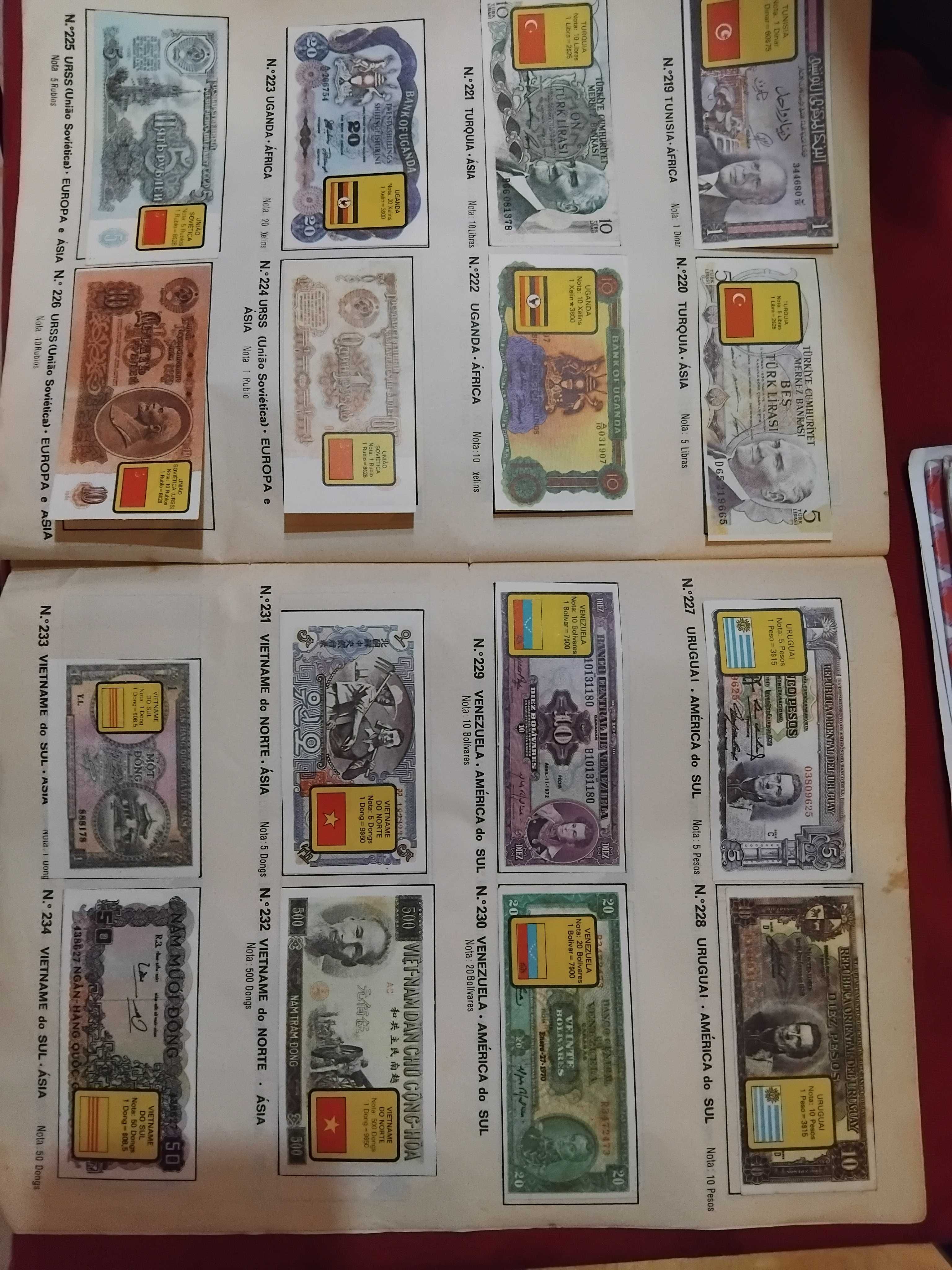 Coleção de cromos Notas do Mundo