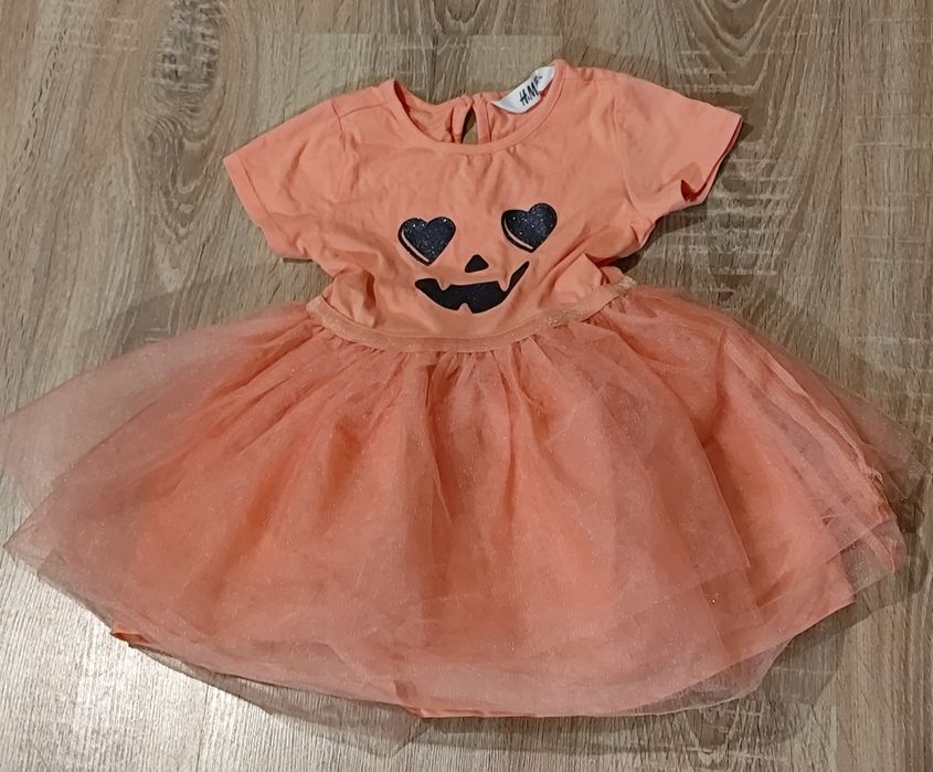 Sukienka na halloween albo bal przebierańców. Rozmiar 92