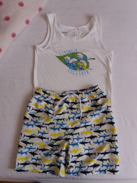 Zestaw na lato koszulka + spodenki 122
