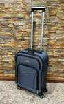 Mala Cabine 10Kg Poliéster/Tecido - NOVAS - Com Trolley Viagem